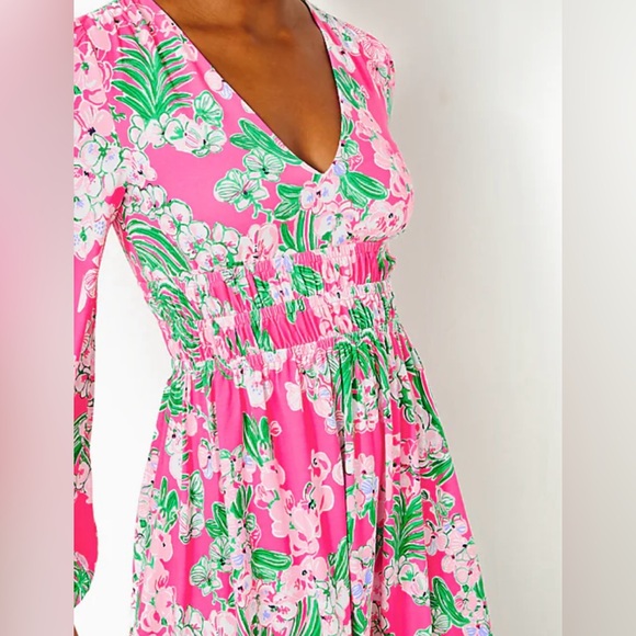 🆕 LILLY PULITZER CALLA LONG SLEEVE DRESS - Picture 5 of 6